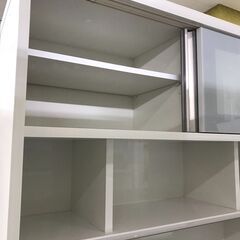 【ジャングルジャングル広陵店】家具　キッチンボード　エスエークラフト　ホワイト　【ジモティー特別価格！！】　の画像