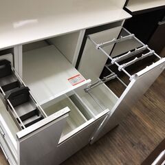 【ジャングルジャングル広陵店】家具　キッチンボード　エスエークラフト　ホワイト　【ジモティー特別価格！！】　の画像