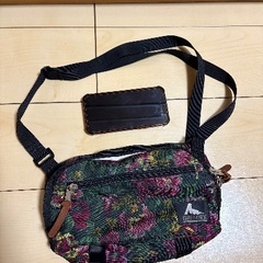 GREGORY ショルダーバッグ　花柄の画像