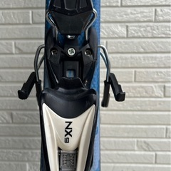スキー板 調整ビンディング ストック付 スキー3点セットの画像