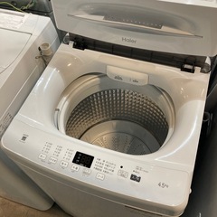 【ジモティー割】ハイアール 2023年製 4.5kg 洗濯機（ID1573）の画像
