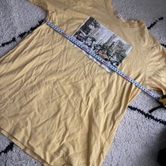 黄色のＴシャツの画像