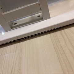 タンスのゲン　テレビスタンド　白の画像