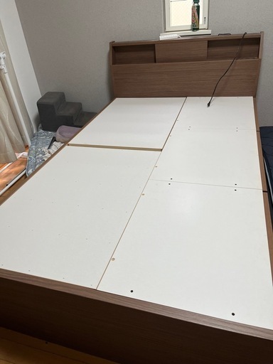 ニトリ セミダブルベッド