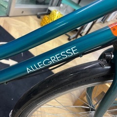 0612 サイモト ALLGRESSE 自転車 26型 GREENの画像