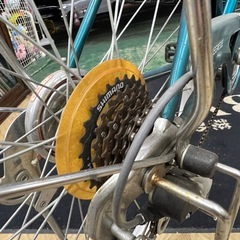 0612 サイモト ALLGRESSE 自転車 26型 GREENの画像