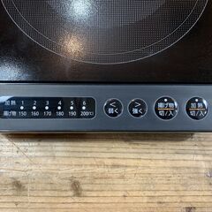 IRIS OHYAMA アイリスオーヤマ ＩＨK-T37 2022年製造 ＩＨクッキングヒーター 動作確認 中古美品の画像