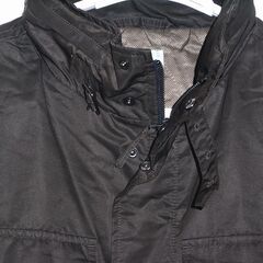ミリタリー風ジャケット　XL　ダークブラウンの画像