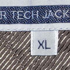 ミリタリー風ジャケット　XL　ダークブラウンの画像