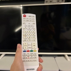 アイリスオーヤマ 40V型 フルハイビジョン LUCA 液晶 テレビ 2021年モデル LT-40D420W ホワイト Wチューナー 裏番組同時録画 外付けHDD録画対応の画像