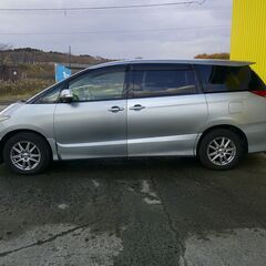 H19年　エスティマ２.４　アエラスGエデイション　4WD　ナビフルセグＴＶ　Ｂカメラ　両側電動ドア　ＥＴＣ　禁煙車　7人乗り　オットマンシートの画像