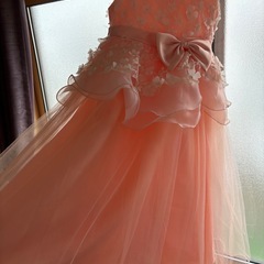 一度のみ使用　キッズ　パーティードレスの画像