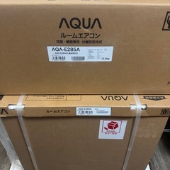 本日取引可能な方のみ価格AQUA10畳用ルームエアコンの画像