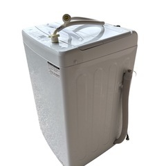 【ほぼ新品】Haier ハイアール 全自動洗濯機 JW-U45MK 2025年製 4.5kg 一人暮らし 小型 静音の画像