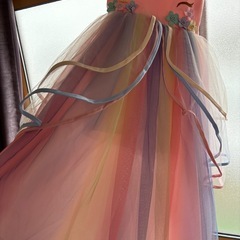 一度のみ使用　パーティードレスの画像