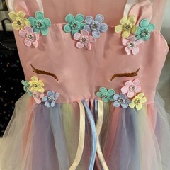 一度のみ使用　パーティードレスの画像