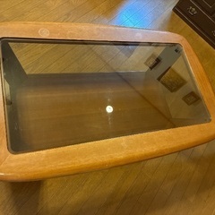 ガラス天板センターテーブルの画像