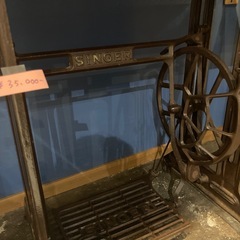 SINGER ミシン台カスタムテーブルの画像