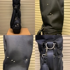 スリクソン　キャディバッグ　黒の画像