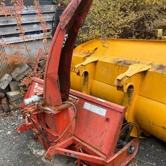 除雪機　タカキタ　トラクターラッセル　中古品の画像