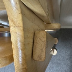 テーブル付きチェア　子供用椅子　ベビーチェア　カトージの画像