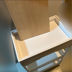 ウッドテーブルサージュワゴン 3段(WT)の画像