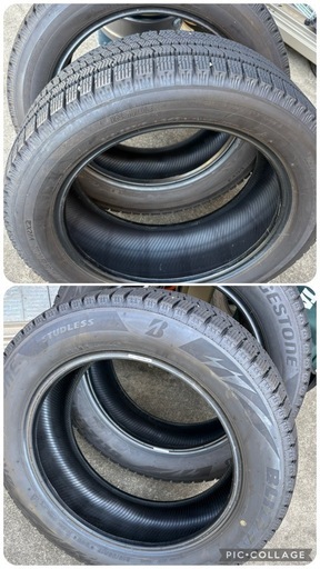 215/55r17 バリ山　スタッドレス　4本セット　タイヤブリヂストン　VRX2 最終値下げ