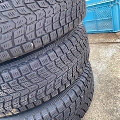 ジムニー　中古品　スタッドレスタイヤ　アルミホイールの画像