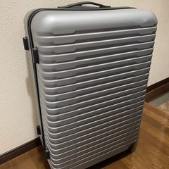 【美品】大型　スーツケース　シルバーの画像