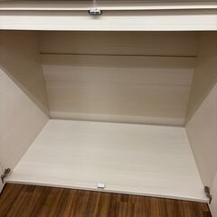 【ジモティー割あり】【ジャングル守口店】収納棚　ベージュの画像