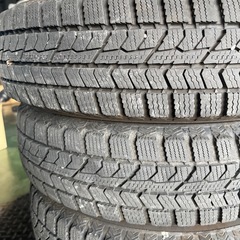 スタッドレス鉄ホイールセット　ダイハツ　145/80R13の画像