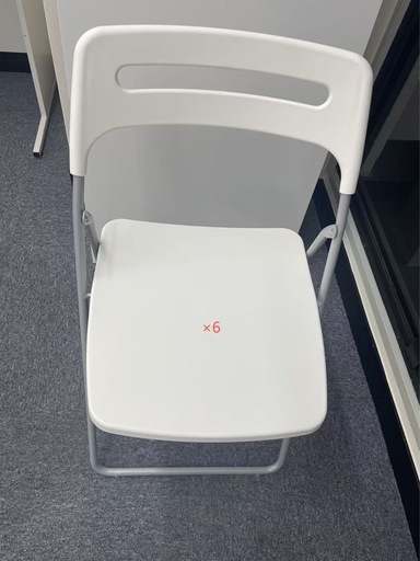 【6脚セット】チェア 会議用椅子
