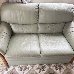 【引越し】本革ソファ2人用の画像