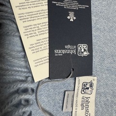 ジョンストンズ オブ エルガン　カシミヤ　マフラーの画像