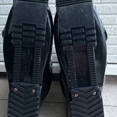 スキーブーツ 26〜26.5cm 日本製 ブラック 4バックルブーツケース付の画像