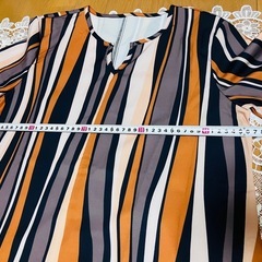 レディースワンピース裏地なしの画像