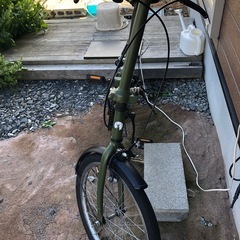 折りたたみ自転車の画像