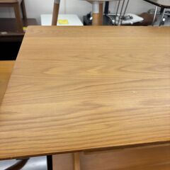【ジモティー割あり】【ジャングル守口店】ダイニングテーブル　ナチュラルの画像