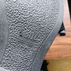 新品 25cm レディース ブーツ ブラック 厚底 シューズ 識別番号:【B081-S】の画像