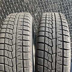 スタッドレスアルミホイール付き　155/65R13 引取りのみの画像