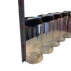 ホウケイ酸ガラス製 保存容器　真空ジャー　ガラスボトルの画像