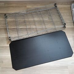 スチールラックのパーツの画像