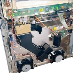 パチスロ　北斗の拳2 乱世覇王伝　液晶暗い　リール不動　完全ジャンク品  家庭用電源コード　鍵2本ありの画像