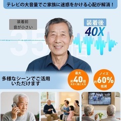 集音器 高齢者 しゅうおんき【2025年革新型 7月新登場 小さい耳にもフィット】4段階音量調整の画像
