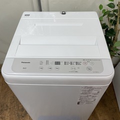 R225 ☀️ Panasonic 洗濯機 （洗濯5.0㎏) 20年製 NA-F50B14 ⭐ 動作確認済 ⭐ クリーニング済の画像