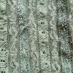 RISCAL レースカーディガン フリル オリーブグリーン 長袖 サイズMの画像