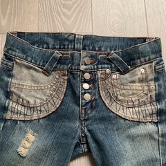 レディース ジーンズ リバーシブルの画像