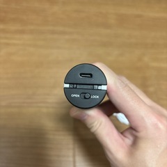 ［値下げしました］コードレスヘアアイロン USB充電式の画像