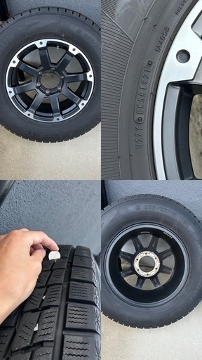 ランドクルーザープラド150　スタッドレスタイヤ　 ホイール　4本セット