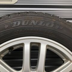 日産純正アルミホイル＋スタッドレスタイヤ＋4本セットの画像